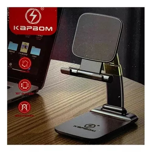 Suporte De Celular Para Mesa Kapbom Assistir Vídeos Lives